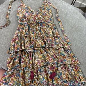 Floral Tiered Maxi Dress